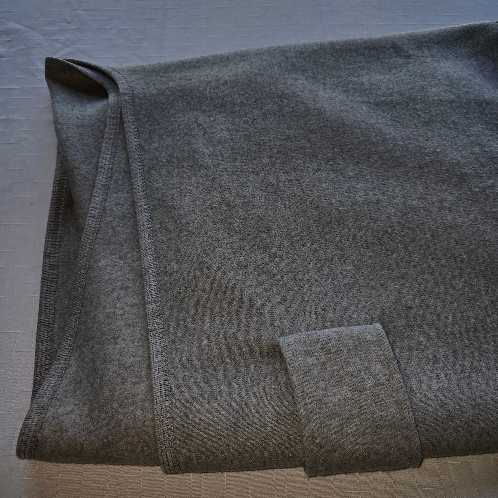 The Fleece Company Cape Shawl Bundle Gray and Maroon Soft Fleece Wrap 2 Pack - Picture 6 of 9